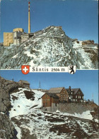 11381016 Saentis AR Gipfel Berghaus Saentis AR - Autres & Non Classés
