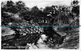 R087366 The Waterfalls And Rockery. Sandford Park. Cheltenham. Excel Series. RP. - Monde