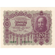 Autriche, 20 Kronen, 1922, 1922-01-02, KM:76, NEUF - Autriche