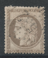 Lot N°83416   Variété/n°56, Oblitéré GC 532 BORDEAUX(32), Indice 1, Fond Ligné - 1871-1875 Ceres