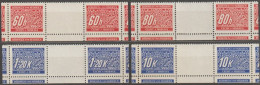 023a/ Pof. DL 7-8,10,13; Lower Cut Interarchs - Unused Stamps