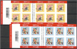 Boekje/carnet B75 B76 - Timbres D'été - Vliegers - Cerf-volant - Kajaks - Kayak  / ** MNH 2007 - 1997-… Validité Permanente [B]