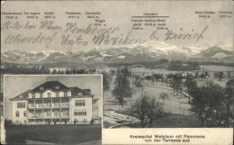 11379715 Wetzikon ZH Alpen Panorama Kreisspital Wetzikon ZH - Sonstige & Ohne Zuordnung