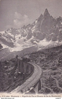 Frankrijk Chamonix Mont Blanc Chemin De Fer Du Montenvers Aiguille Du Dru 1911 - Treni