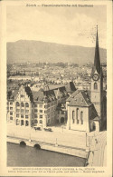 11379419 Zuerich Fraumuensterkirche Mit Stadthaus Zuerich - Autres & Non Classés