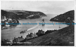 R087423 Entrance To Harbour. Dartmouth. Valentine. 1942. RP - World