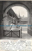 R086777 Luzern. Spreuerbrucke. Illustrato Luzern - World