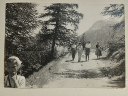 Foto Italia LAGO VERDE Bardonecchia 1956.  105x73 Mm - Europa