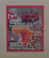 CHILI CHILE 2010  MNH**   FOOTBALL FUSSBALL SOCCER CALCIO VOETBAL FUTBOL FUTEBOL FOOT FOTBAL - Neufs