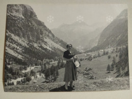 Foto Italia LAGO VERDE Bardonecchia 1956.  105x73 Mm - Europe