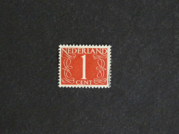 PAYS BAS NEDERLAND YT 457 OBLITERE - CHIFFRE - Used Stamps