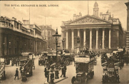 11379133 London The Royal Exchange And Bank - Andere & Zonder Classificatie
