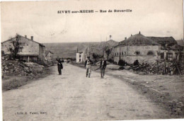 36212-ZE-54-SIVRU-sur-MEUSE-Rue De Strouville------------animée - Autres & Non Classés