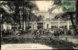 CPA Paris 16. Jahrhundert, Bois De Boulogne, Pré Catelan, Restaurant Paillard - Autres & Non Classés