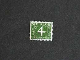 PAYS BAS NEDERLAND YT 460 OBLITERE - CHIFFRE - Used Stamps