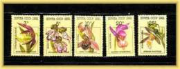 Russie  1991 Orchidées   N° 5851 . 553 Neuf  X X  Seriecompl. - Nuovi