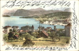 11377971 Luzern LU Panorama Mit Alpenblick See Luzern - Andere & Zonder Classificatie