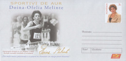 ROMANIA, 2021, Doina-Ofelia Melinte, Sorts, Atletics, Olympic, POSTAL STATIONERY, 027/2021 - Postal Stationery