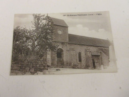 CP CARTE POSTALE CREUSE SAINT GEORGES NIGREMONT L'EGLISE - Vierge - Autres & Non Classés