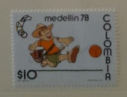 COLOMBIE COLOMBIA 1978  MNH** FOOTBALL FUSSBALL SOCCER CALCIO VOETBAL FUTBOL FUTEBOL FOOT FOTBAL - Nuovi