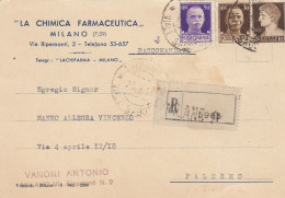 MILANO  /  Cartolina Pubblicitaria " LA CHIMICA FARMACEUTICA" _ Viaggiata - Milano (Mailand)