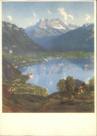 11377450 Genfersee Lac Leman Kuenstlerkarte Alfred Chavannes Genfersee Lac Leman - Sonstige & Ohne Zuordnung