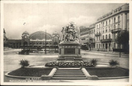 11377440 Basel BS Bahnhofsplatz Strassburger Denkmal Basel BS - Andere & Zonder Classificatie