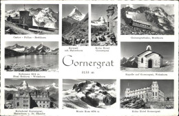 11377418 Gornergrat Zermatt Kulm Hotel Monte Rosa Castor Pollux Breithorn Gorner - Other & Unclassified