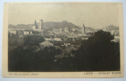 Lemberg Lwow.View.2 Pc's.L&P From Rawa Ruska To Belgium,1910.Ogolny Widok.Stafra,Fot.Ryk.Poland.Ukraine - Ukraine