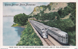 Vista Dome Twin Zephyrs - Trains