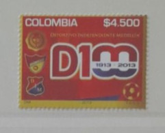 COLOMBIE COLOMBIA 2013 MNH** FOOTBALL FUSSBALL SOCCER CALCIO VOETBAL FUTBOL FUTEBOL FOOT FOTBAL - Unused Stamps