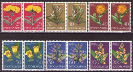 Yugoslavia 1965 - Flowers (Flora) - Mi 1118-1123 - MNH**VF - Nuovi