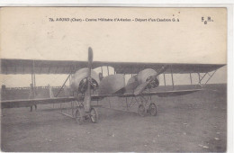 Avord (Cher) - Centre Militaire D'Aviation - Départ D'un Caudron G - Sonstige & Ohne Zuordnung