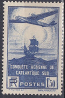 France 1935 N° 320 MH * Traversée Aérienne De L'Atlantique Sud Par Les Avions Postaux  (G16) - Ungebraucht