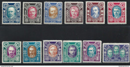 1922 Lituania - N. 117/128 - 12 Valori - MLH* - Andere & Zonder Classificatie