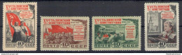 1952 RUSSIA, Anniversario Costituzione - N. 1610/13 - MNH** - Andere & Zonder Classificatie