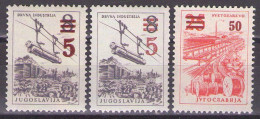 Yugoslavia 1965 - Definitive Stamps With Overprint - Mi 1134 A+B -1135 - MNH**VF - Ungebraucht