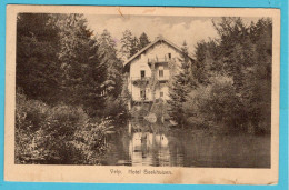 NEDERLAND Prentbriefkaart Velp Hotel Beekhuizen 1929 Dieren Naar Rotterdam - Velp / Rozendaal