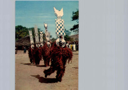 BURKINA-FASO, MASQUES AFRICAINS DANSEURS BOBO DE HAUTE VOLTA - Burkina Faso