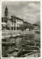 11372404 Ascona TI Uferpartie Kirche Lago Maggiore Boot Ascona - Autres & Non Classés