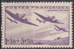 France 1942 N° 540 ** Au Profit Des œuvres De L'Air (G16) - Unused Stamps