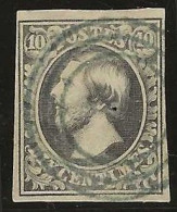 Luxembourg  .  Y&T   .   1   (2 Scans)    .    O    .    Oblitéré - 1852 Guglielmo III