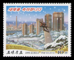 North Korea 2014 Mih. 6057 New Year MNH ** - Korea (Nord-)