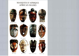 Masques D'Afrique - Non Classés