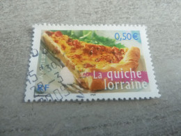 La Quiche Lorraine - La France à Vivre - 0.50 € - Yt 3652 - Multicolore - Oblitéré - Année 2004 - - Gebruikt