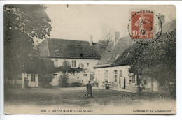 INDRE CPA Voyagé 1919 * BRION Les AUBIERS (animée D'un Chasseur Avec Son Fusil Et Son Chien ) Collection G.G. - Autres & Non Classés