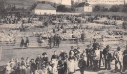 SAINT-BONNET-en-CHAMPSAUR (Hautes-Alpes) - Le Champ De Foire - Moutons - Cachet Commission De Réquisition N'9 - Other & Unclassified