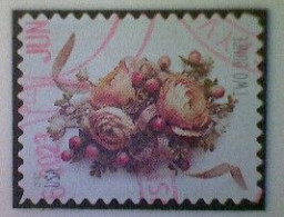 United States, Scott #5200, Used(o), 2017, Floral Corsage, (70¢), Multicolored - Usados