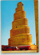 39438608 - Malwiya Minarett In Samara Omnibus Totel Tours Das Rollende Hotel - Sonstige & Ohne Zuordnung