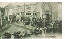 Nantes Exposition 1924 La Foule Devant L'auto Piste - Nantes